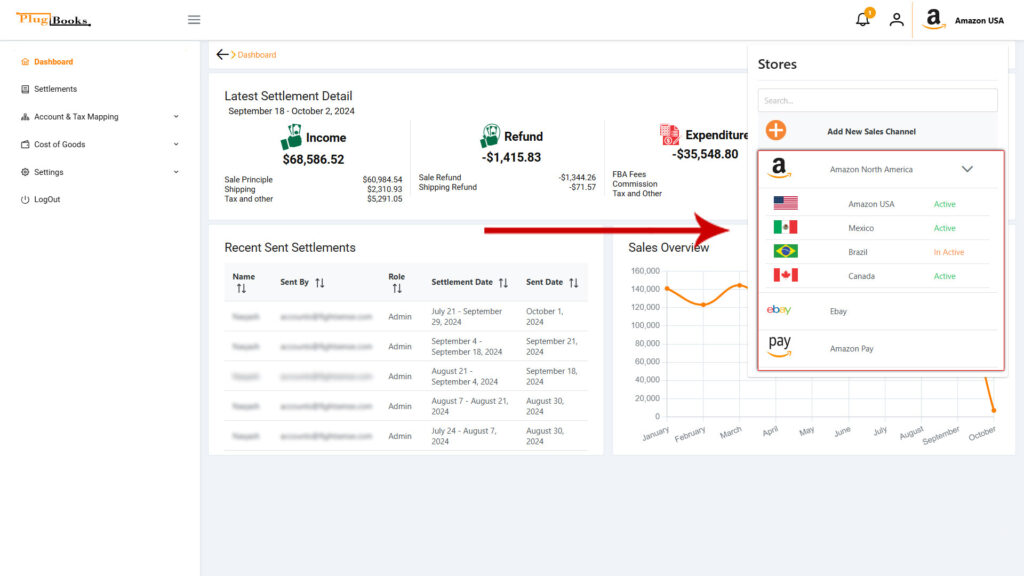 select-store-for-order-report